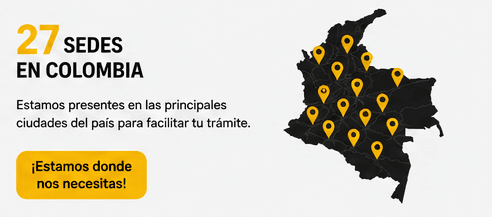 Sedes a nivel nacional