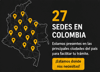 Sedes a nivel nacional