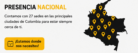 Sedes a nivel nacional