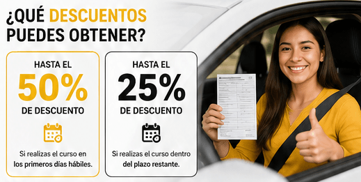 Descuentos aplicables en comparendos