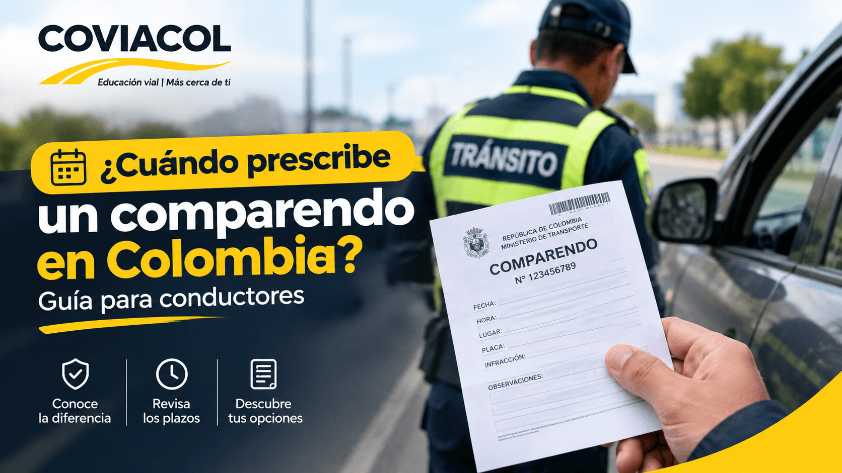cuándo prescribe un comparendo